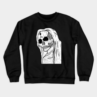 Dark angel skull Crewneck Sweatshirt